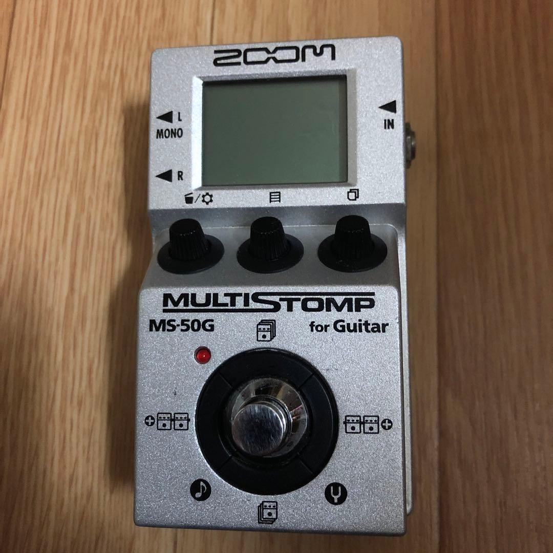 ZOOM MS-50G MULTI STOMP箱取説あり