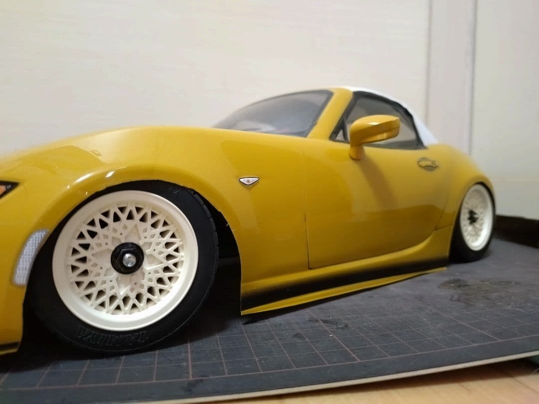 か*ー様 タミヤ　ロードスター　Mシャーシ　サーボモーター、アンプ付き