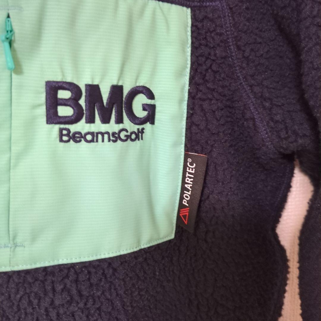 ★美品★　BEAMS GOLF　パイピング ボア ブルゾン　サイズ　S