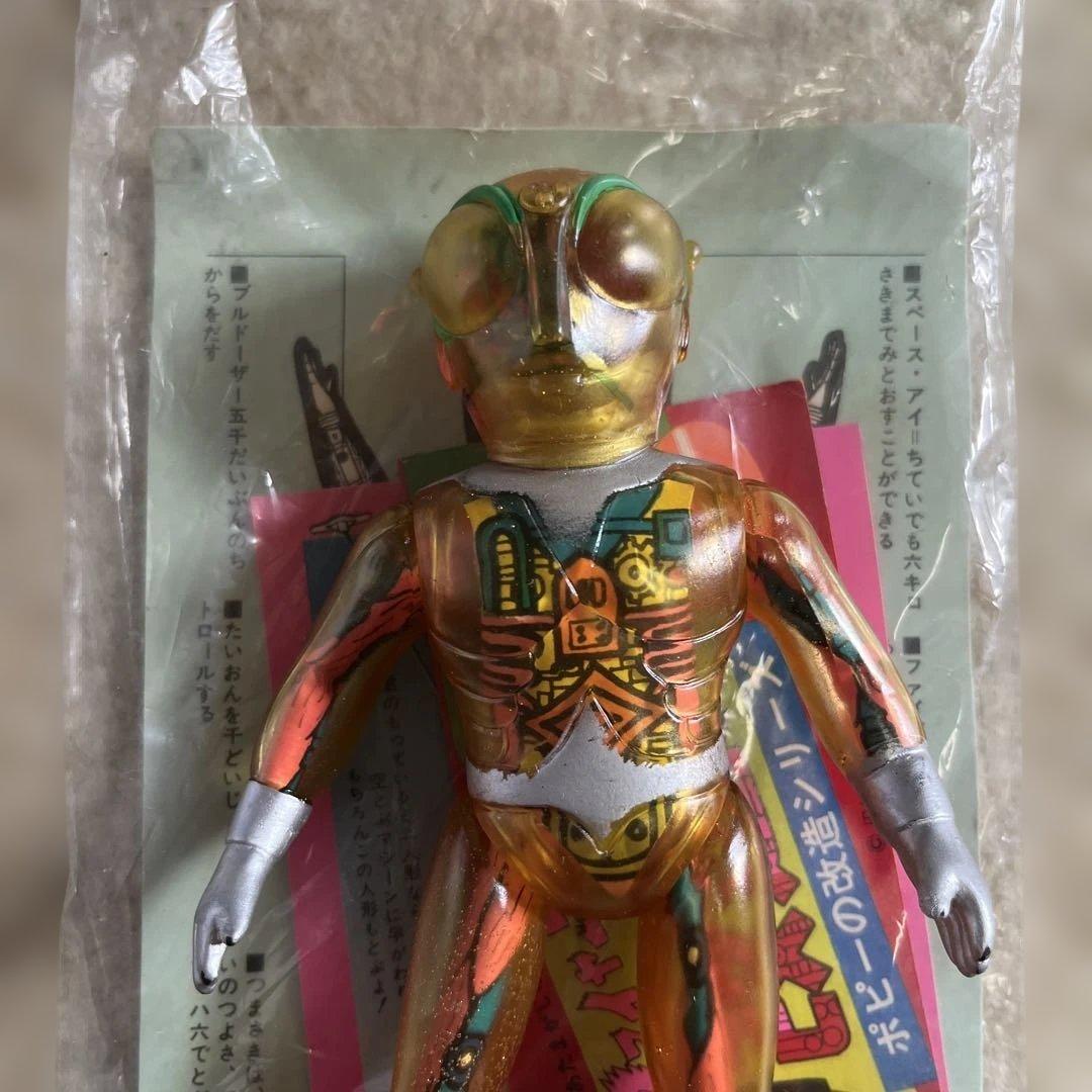 ⚠️レア　ファイヤーマン　スケルトン　ミドルサイズ　当時物　ポピー