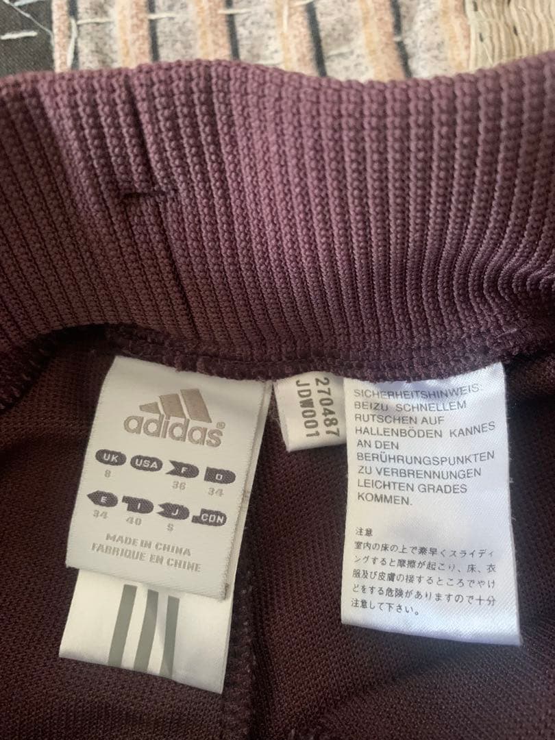 2007年製 adidas vtg ジャージ セットアップ パープル 水色