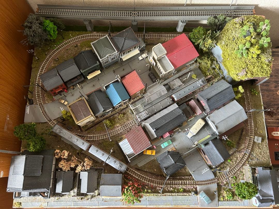 【セール】昭和の鉄道模型ジオラマ　パワーパック+車両付