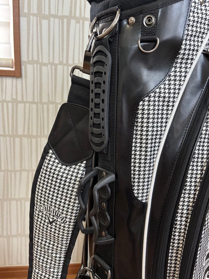 Callaway スタンド式 千鳥柄 キャディバッグ 9.0型(日本正規品)