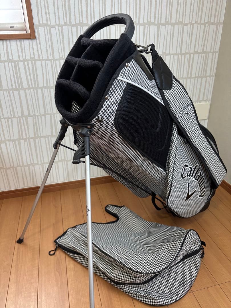 Callaway スタンド式 千鳥柄 キャディバッグ 9.0型(日本正規品)