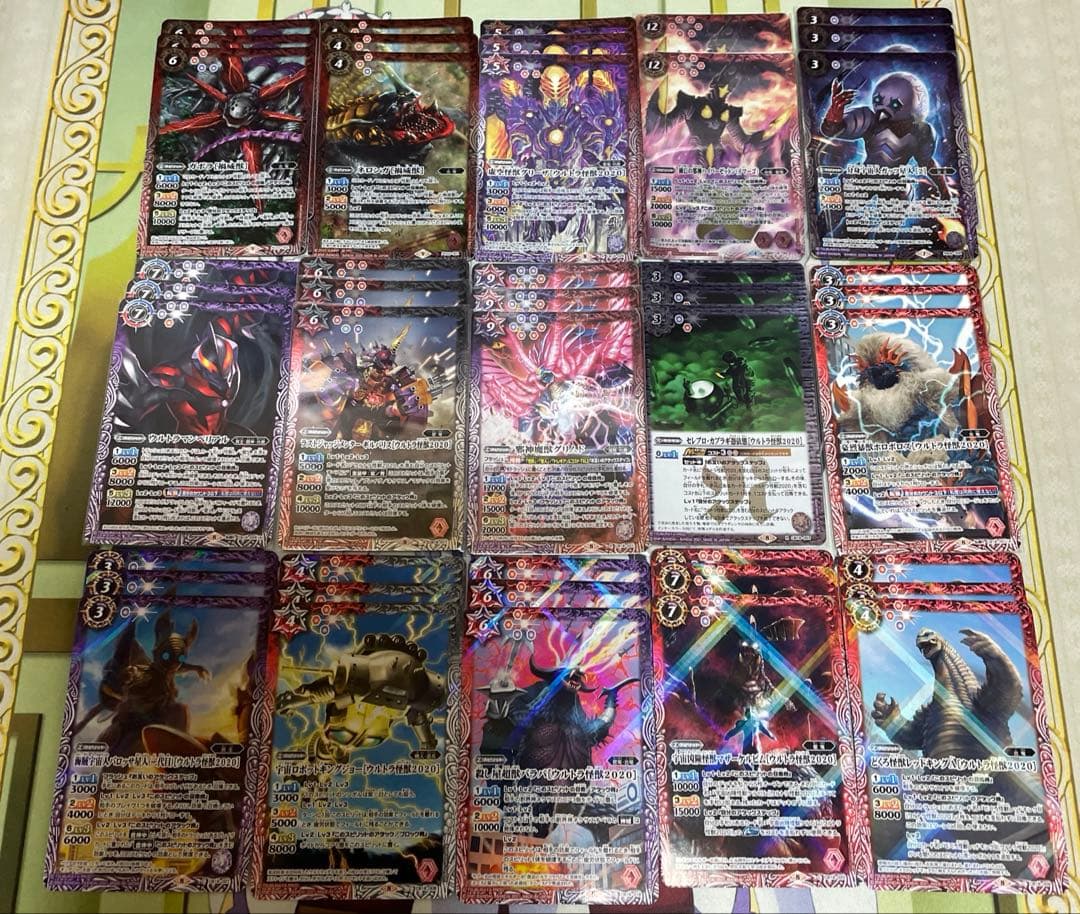 バトスピ　ウルトラマンベリアルデッキ　40枚　差し替えカード有り