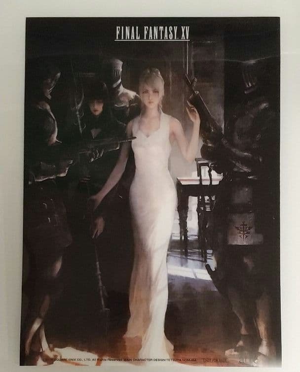 【非売品】FFXV ×アトレ秋葉原 抽選会参加賞コンセプトアート・クリアポスター