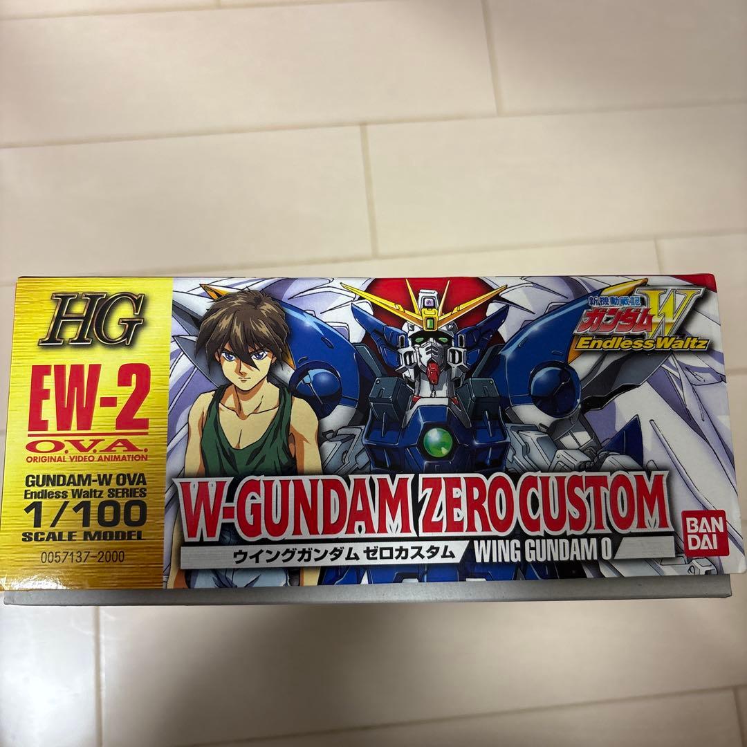 【新品未開封】W-GUNDAM ZERO CUSTOM HG 1/100