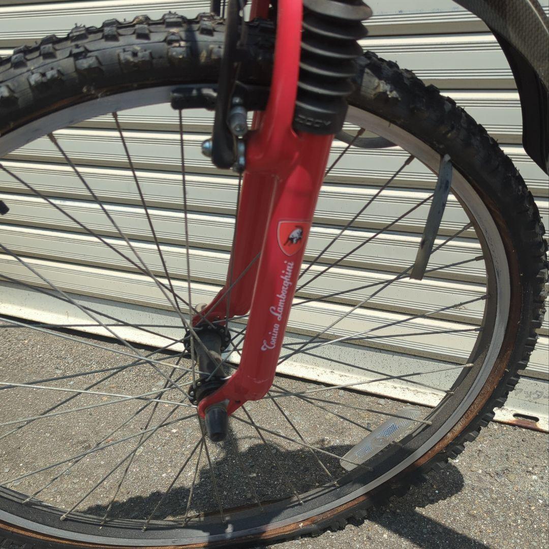 トニーノランボルギーニ　折りたたみマウンテンバイク　アルミフレーム現状品結構綺麗