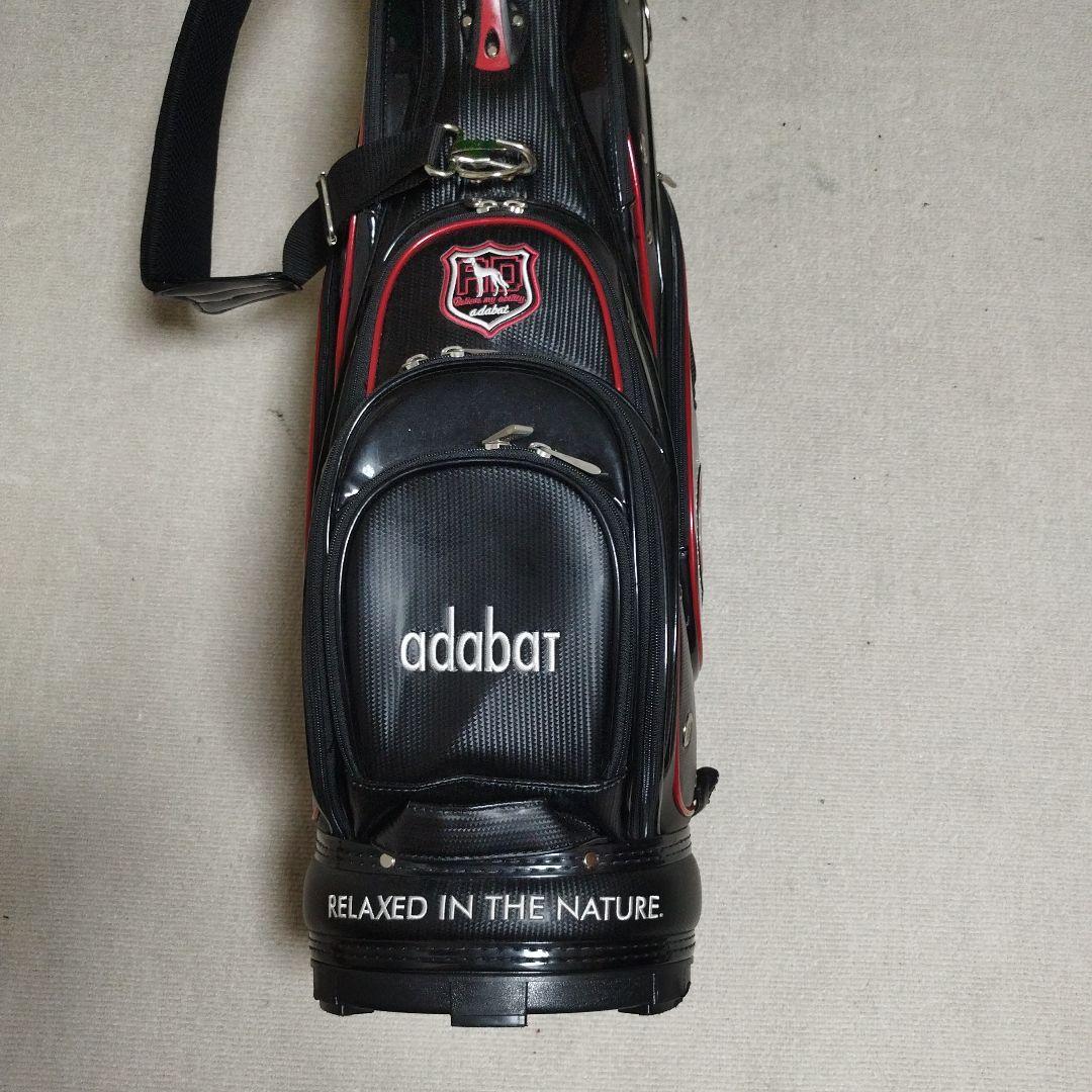adabat ゴルフバッグ キャディバッグ 黒