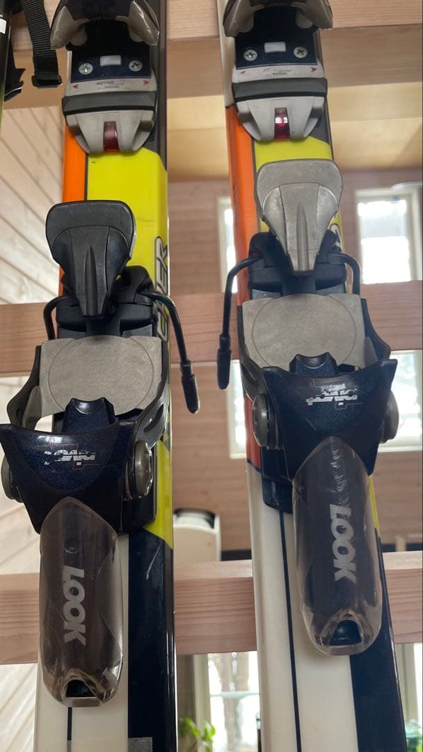 カービングスキー板フィッシャー大人163cmセットFISCHERジュニアオレンジ