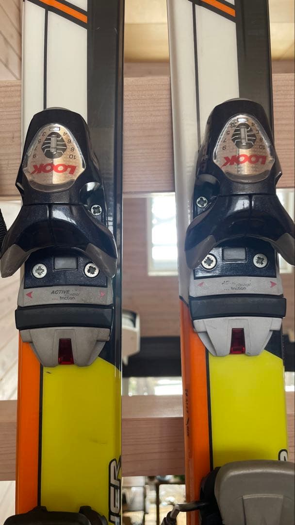 カービングスキー板フィッシャー大人163cmセットFISCHERジュニアオレンジ