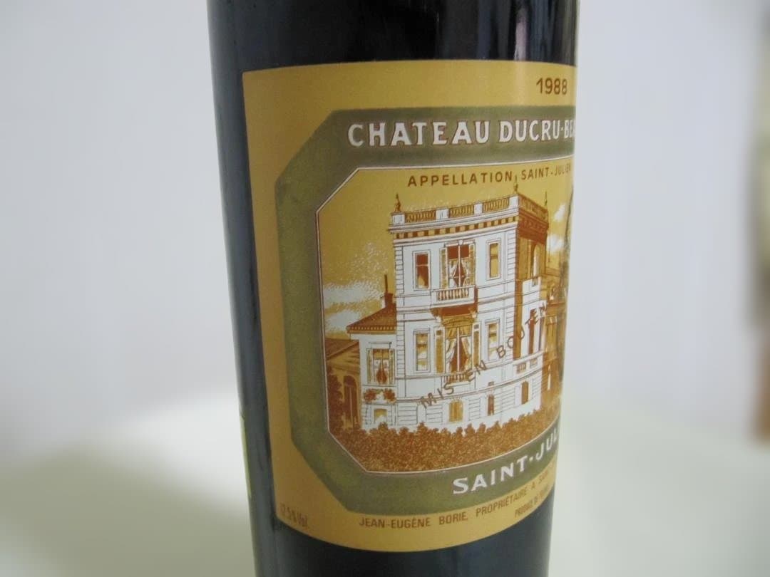 シャトー デュクリュ ボーカイユ 1988年 赤ワイン