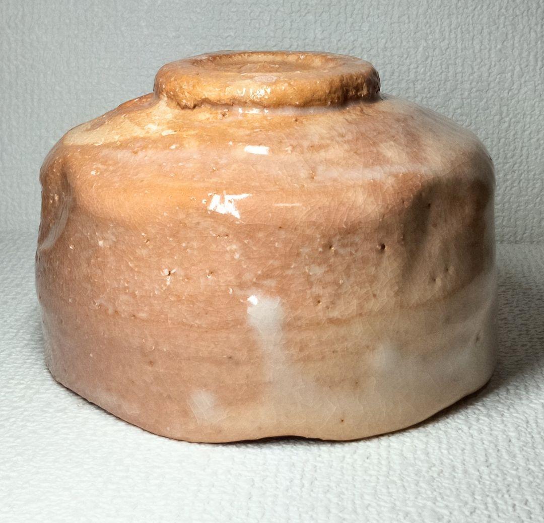 萩焼人間国宝11代三輪休雪(壽雪) 萩茶碗　萩焼茶碗