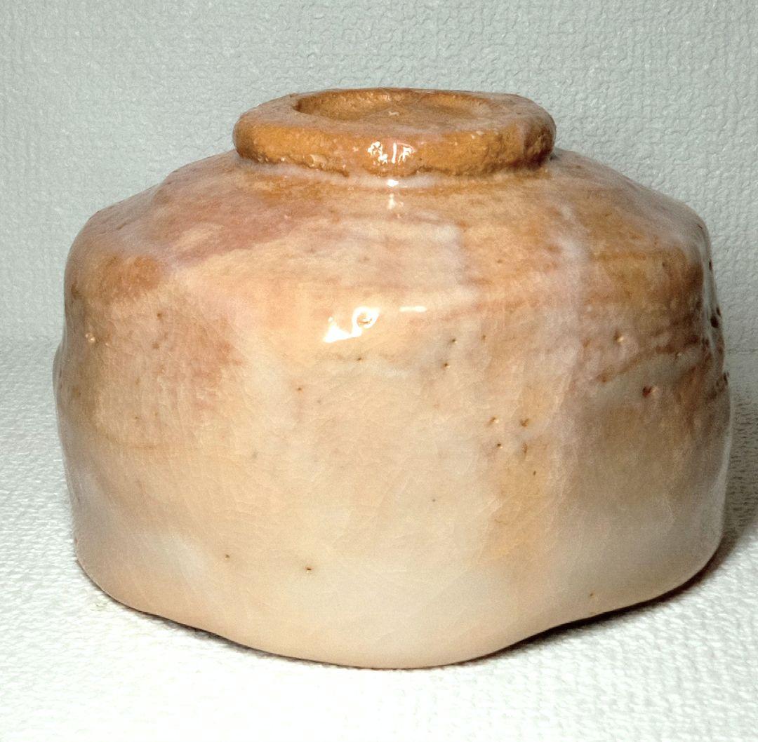 萩焼人間国宝11代三輪休雪(壽雪) 萩茶碗　萩焼茶碗