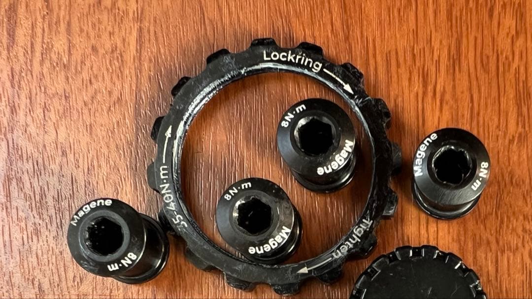 マージーン Magene　PES パワーメーター 175mm チェーンリング付