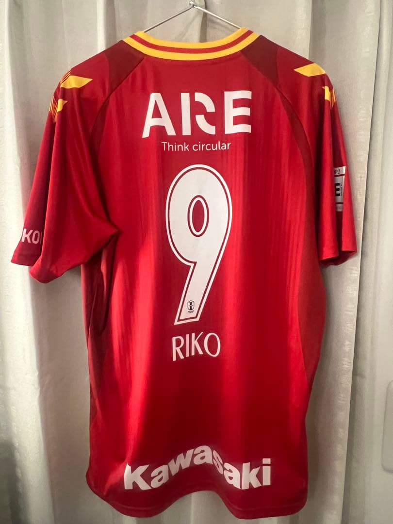 INAC神戸 吉田莉胡 オーセンティックユニフォーム(XO3)