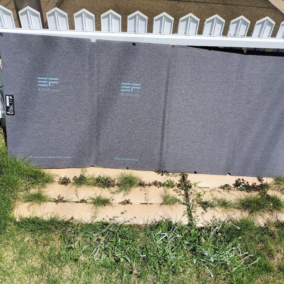 エコフロー/ポータブルソーラーパネル/折りたたみ式/EF-Flex-160/