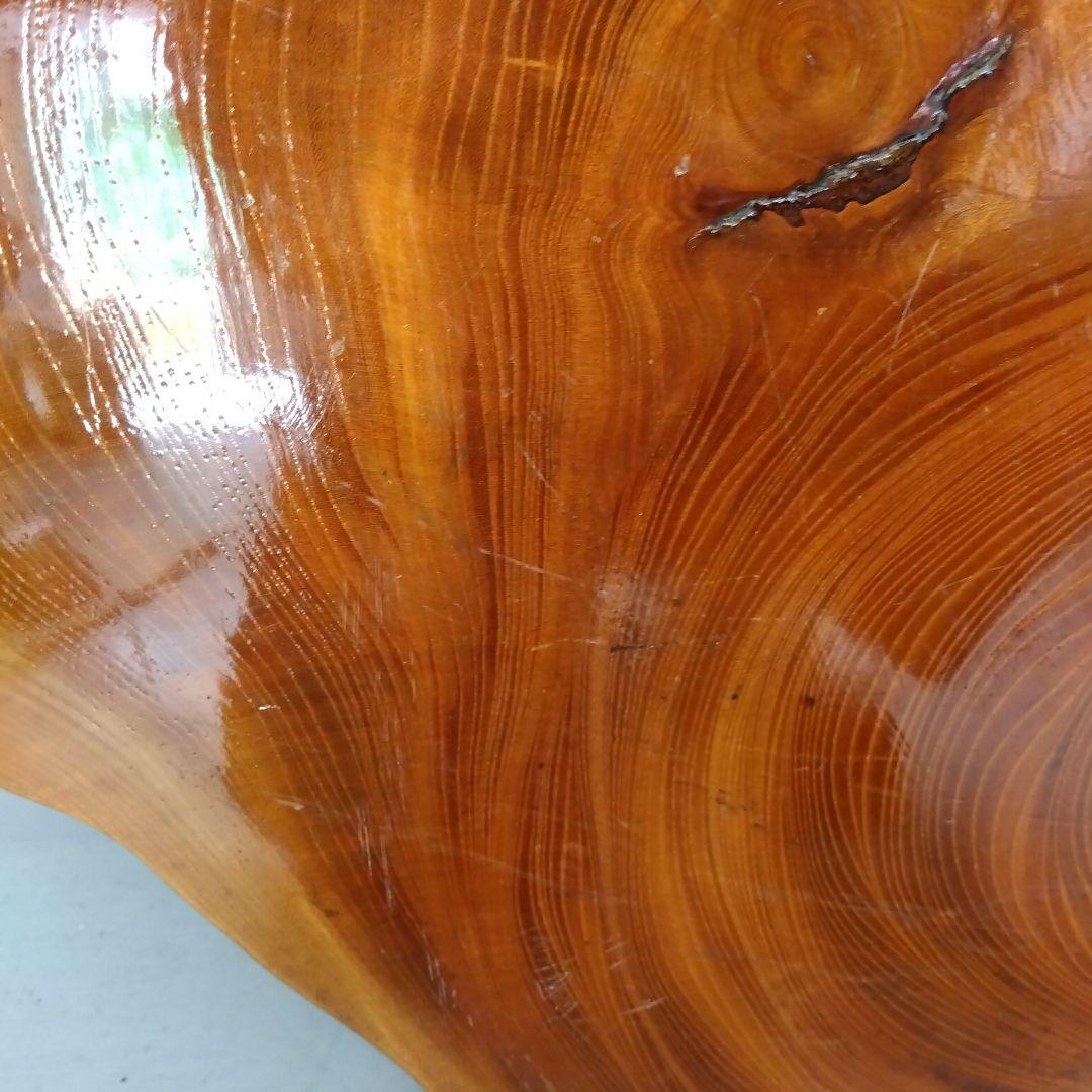 花台　A 　アンティーク　木目　一本木