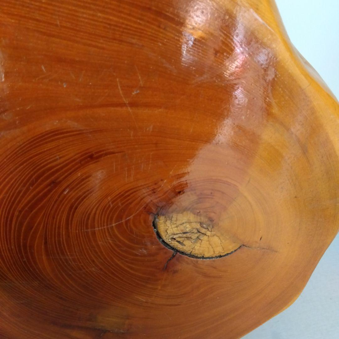 花台　A 　アンティーク　木目　一本木