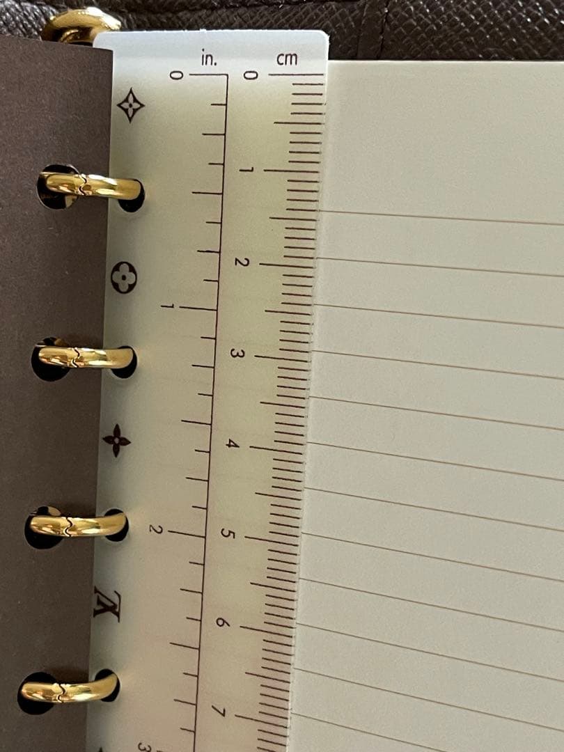 ルイヴィトンダミェ手帳