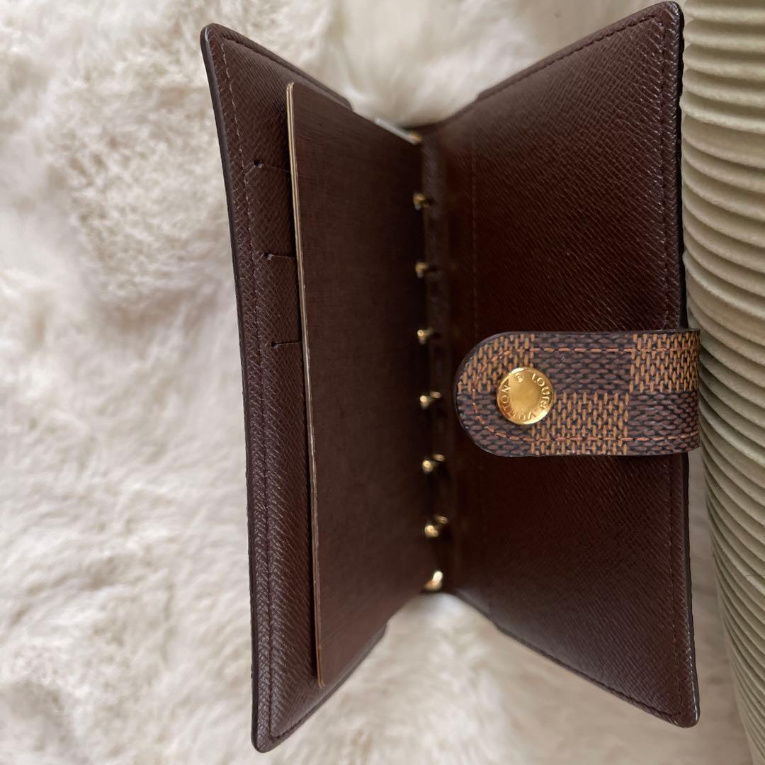 ルイヴィトンダミェ手帳