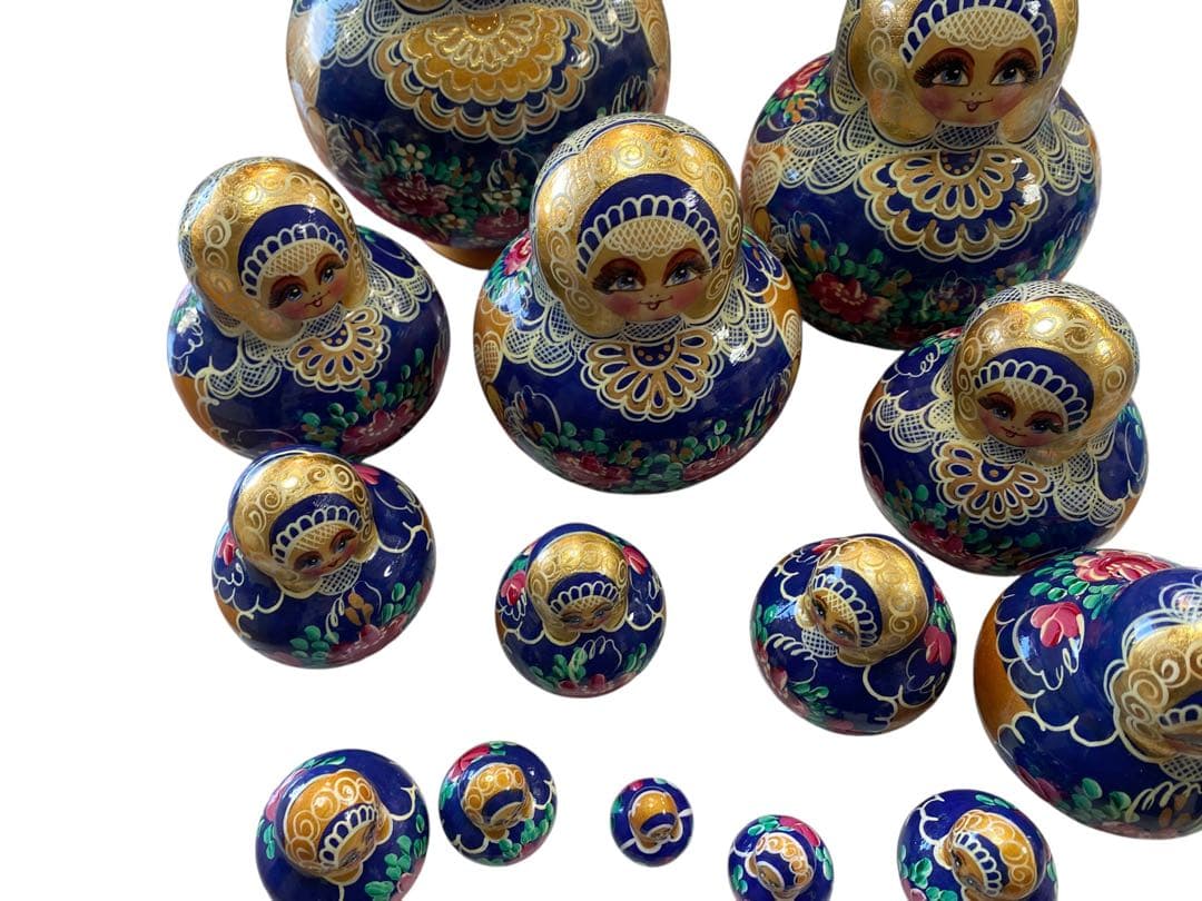 ヴィンテージ アーティスト　マトリョーシカ　20.体　現状