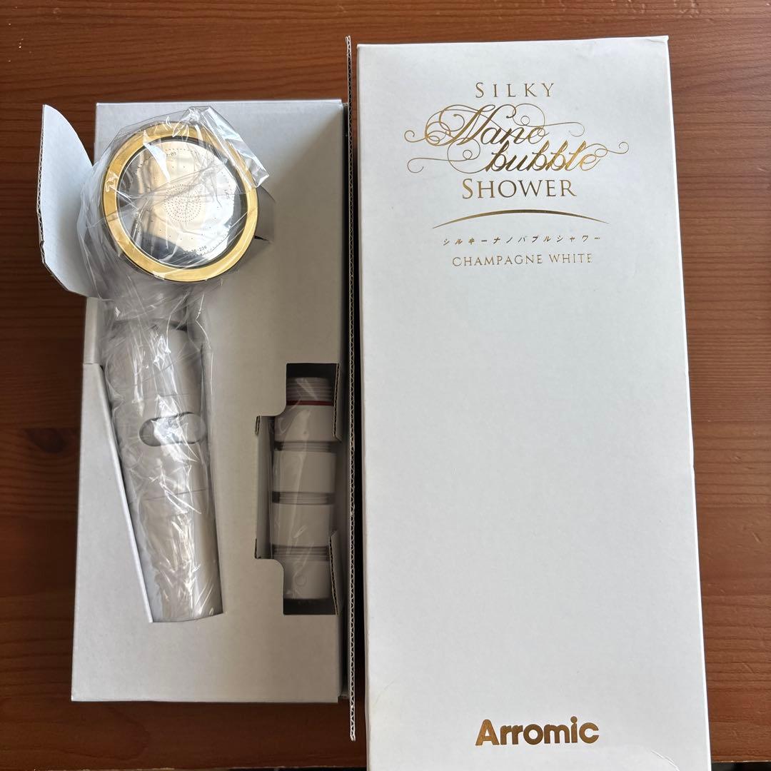 Arromic シルキーナノバブルシャワー　JSNB1-CW