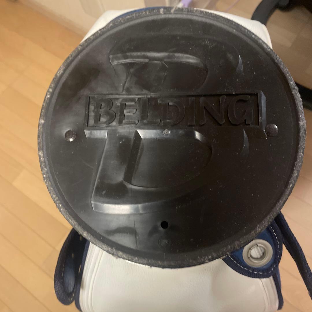 BELDING キャディバッグ 青・白