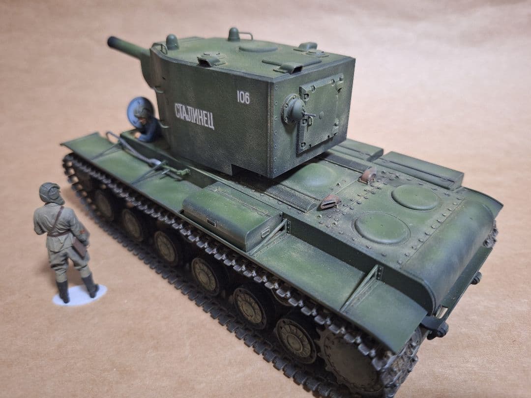 ソビエト重戦車 KV2 アメリカM4A3E2 中戦車 ジャンボ 1/35