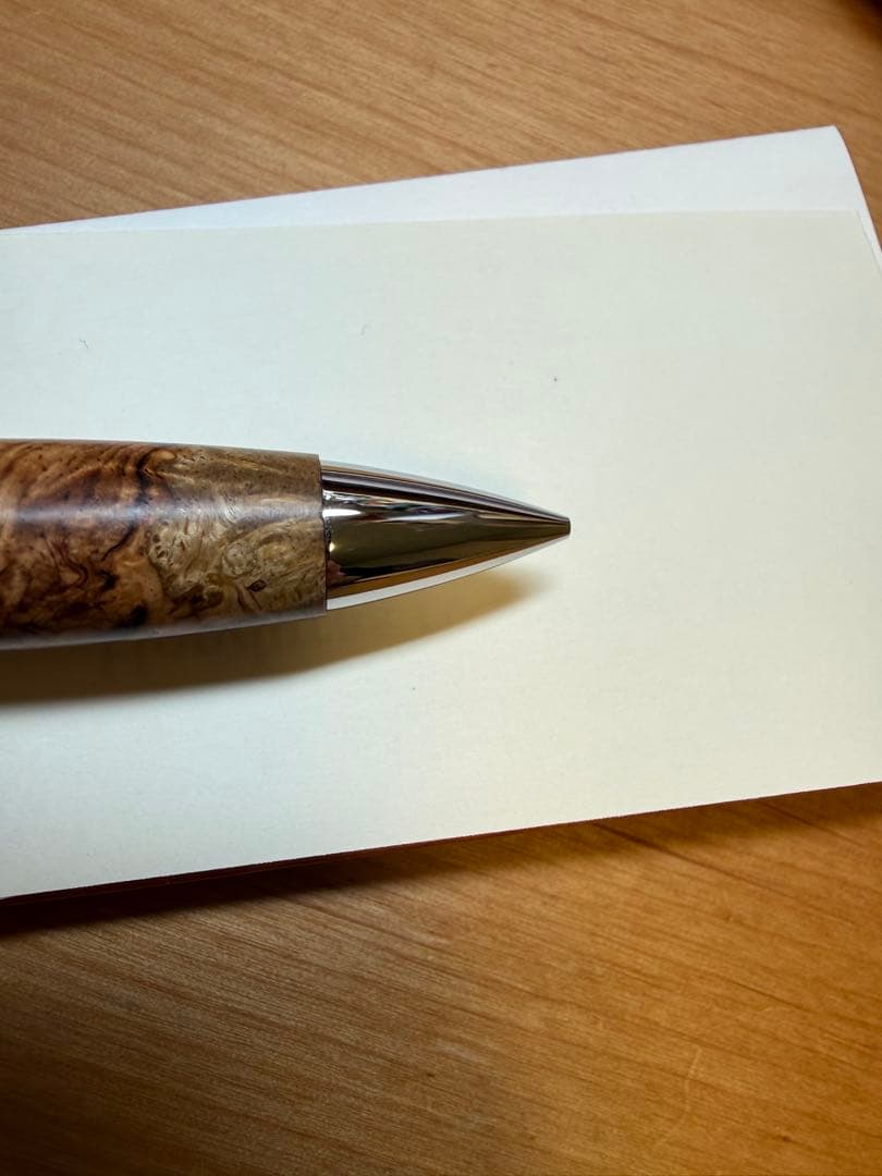 【激レア杢】《新品未使用》工房楔　ローズウッド瘤杢 シャープペンシル