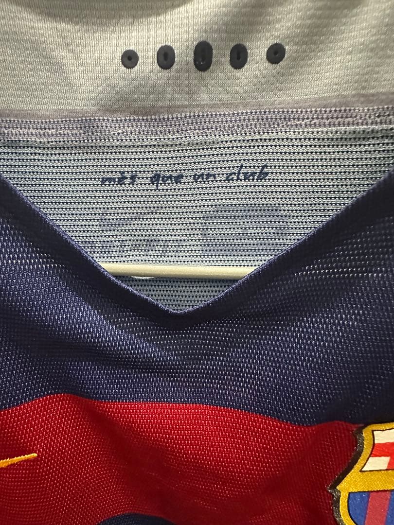 【メッシ#10】 バルセロナ ユニフォーム 選手仕様 15/16 Sサイズ