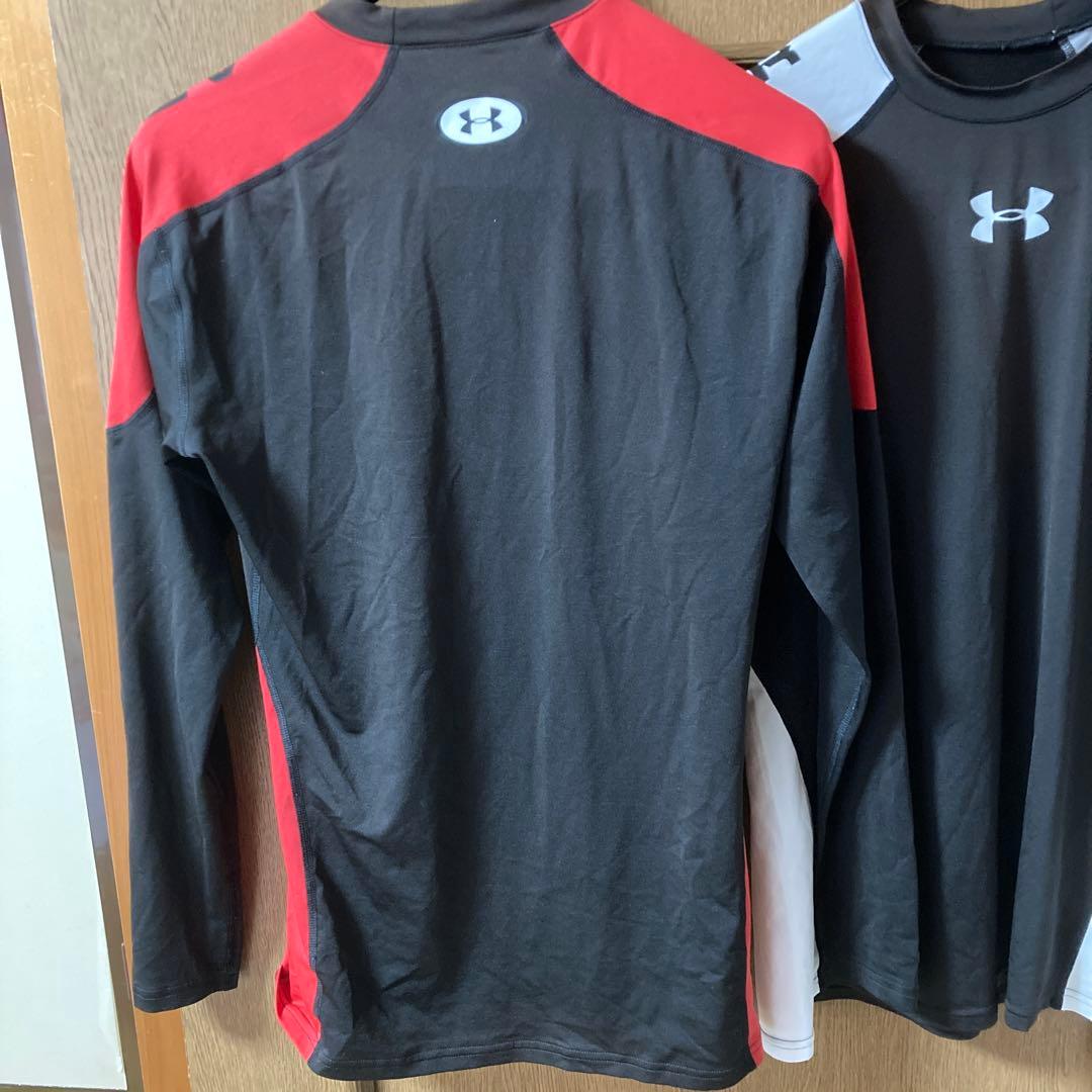 アンダーアーマ、ゴルフ、ヒートギア、 X L、長袖、半袖、2枚、人気モデル、配色