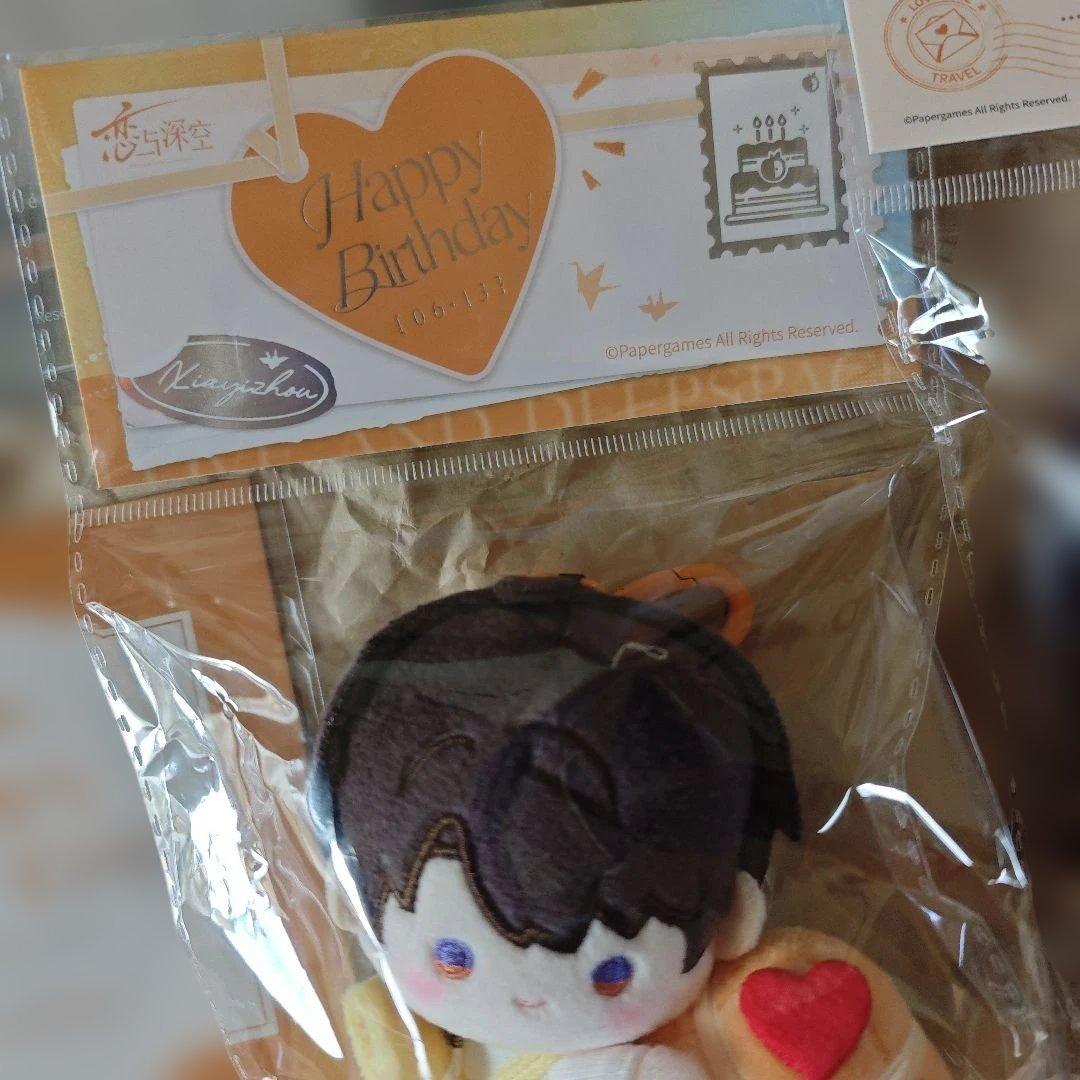 ず*み様 公式正規品 恋と深空 マヒル キャラクター誕生日グッズ 云游シリーズ
