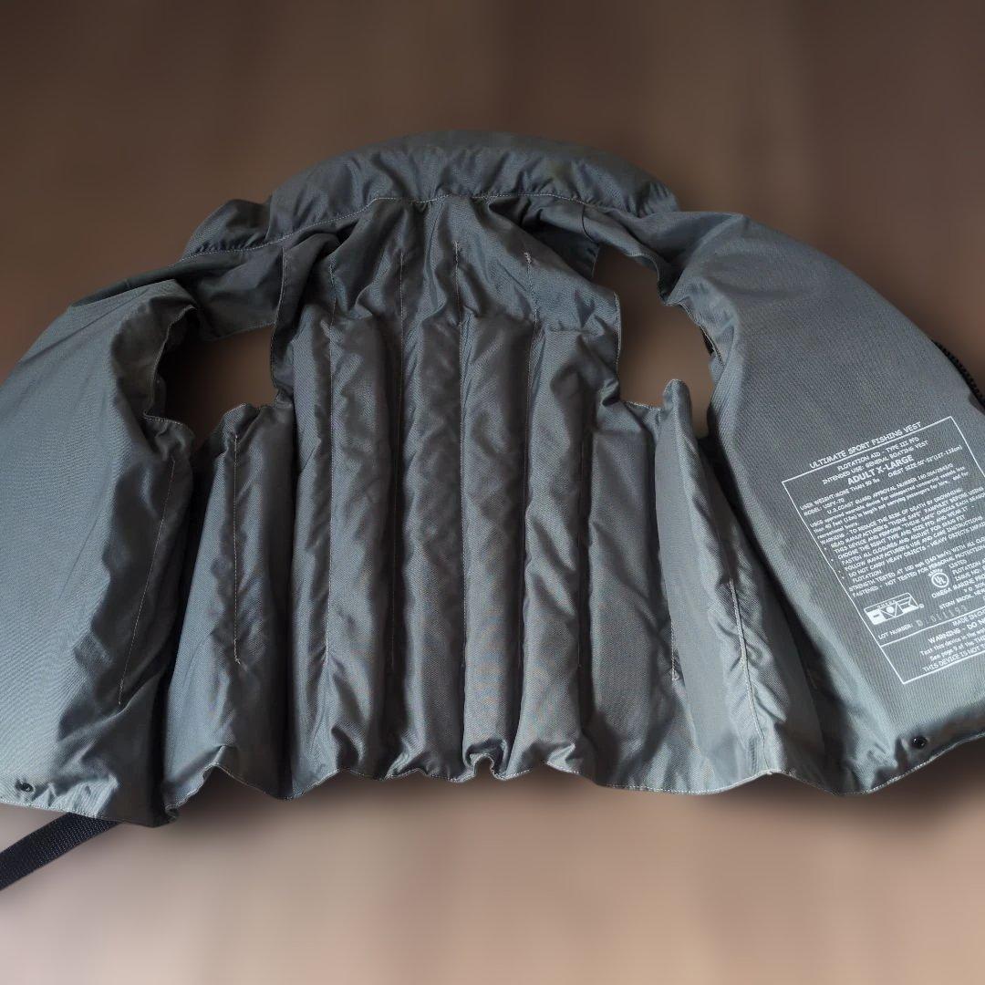 オメガ フィッシングライフジャケット フローティングベスト XL