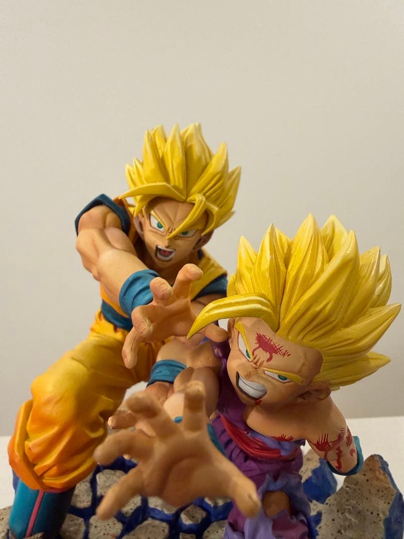 ドラゴンボール　フィギュア　プルーヴィー　親子かめはめ波　孫悟空　孫悟飯　正規品