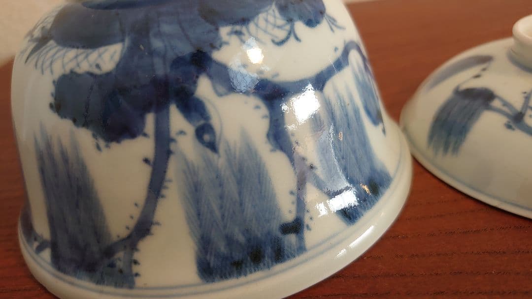 古伊万里　伊万里　初期伊万里　江戸期　染付　古染付　アンティーク伊万里　１客