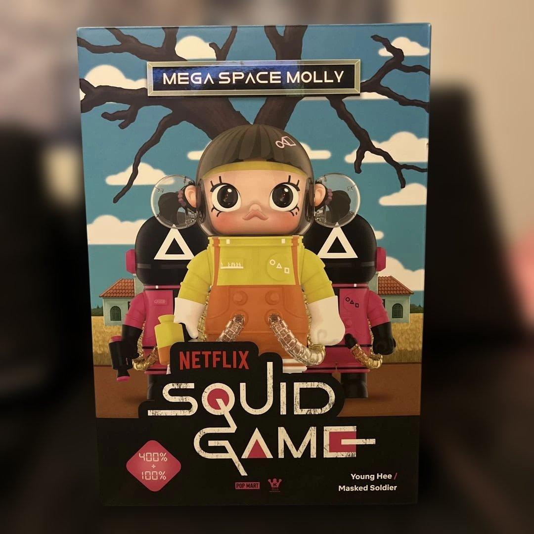 早物勝ち SAPCE MOLLY イカゲーム 400% マスクドソルジャー