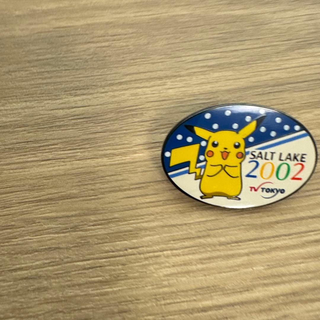 ピカチュウ SALT LAKE 2002 ピンバッジ【5427