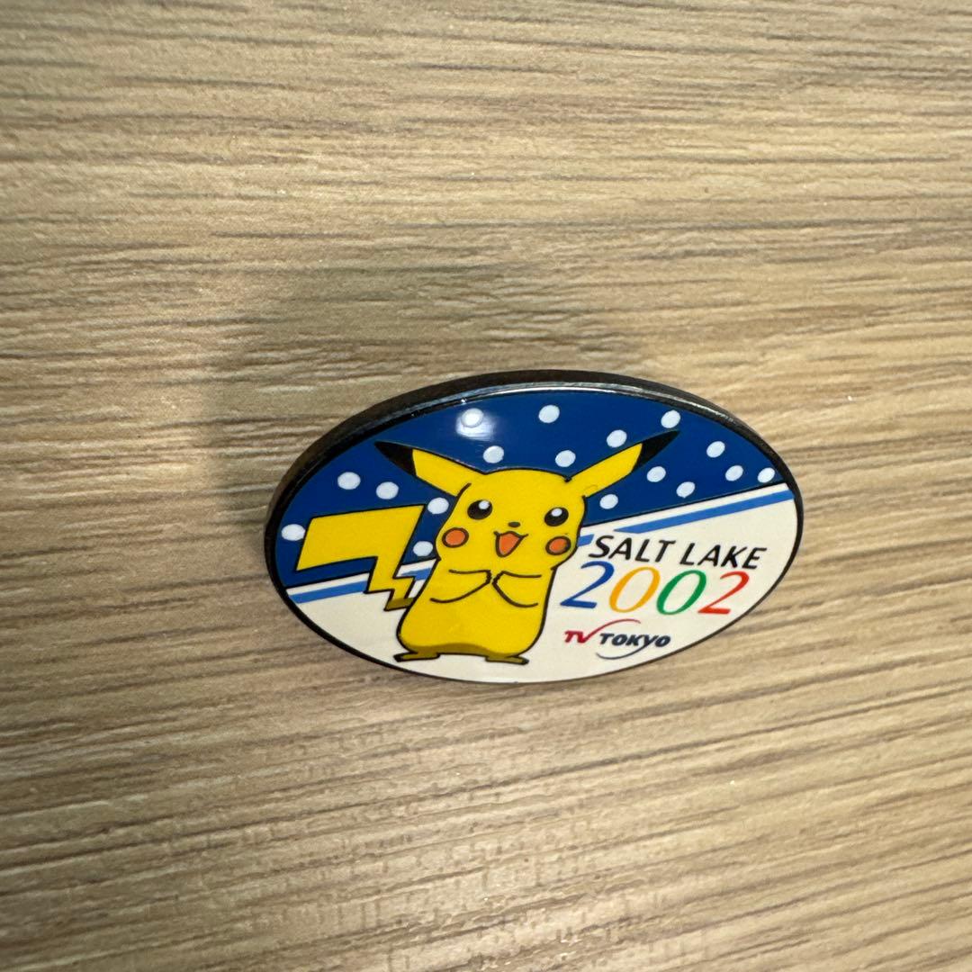 ピカチュウ SALT LAKE 2002 ピンバッジ【5427