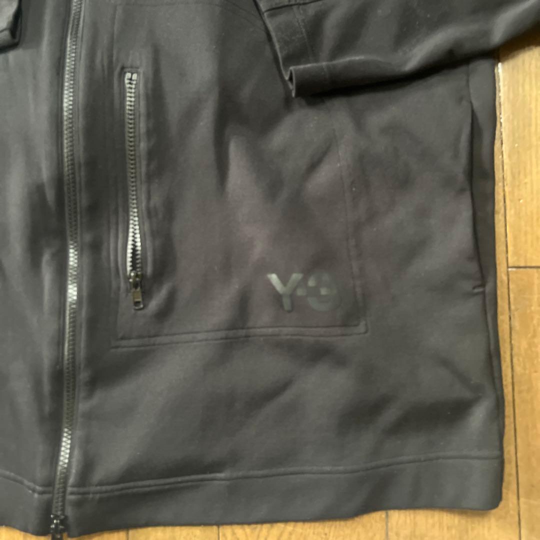 Y-3 ブラック ジップアップジャケット M