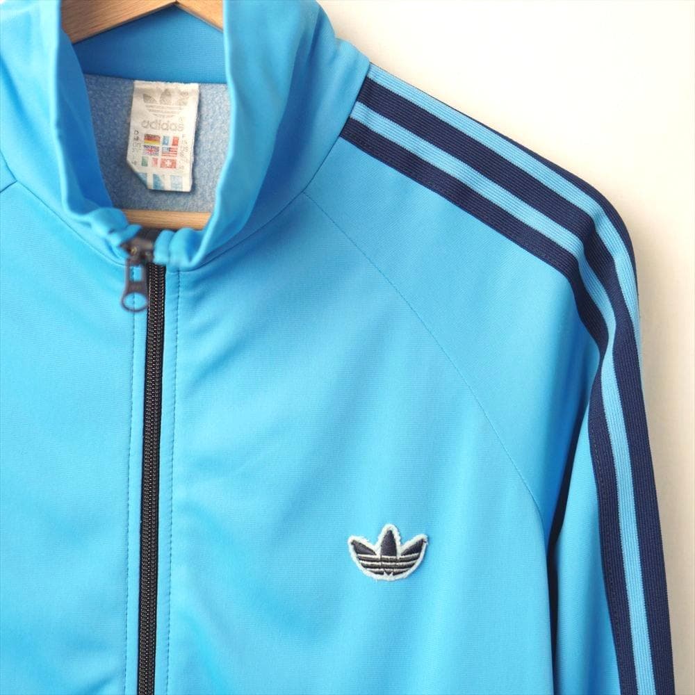 70s80s ビンテージ adidasハンガリー製 トラックジャケット ジャージ