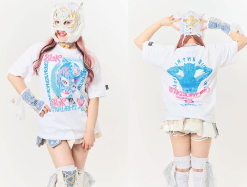 スターライトキッド　デビュー10周年記念　Tシャツ　Lサイズ　スターダム