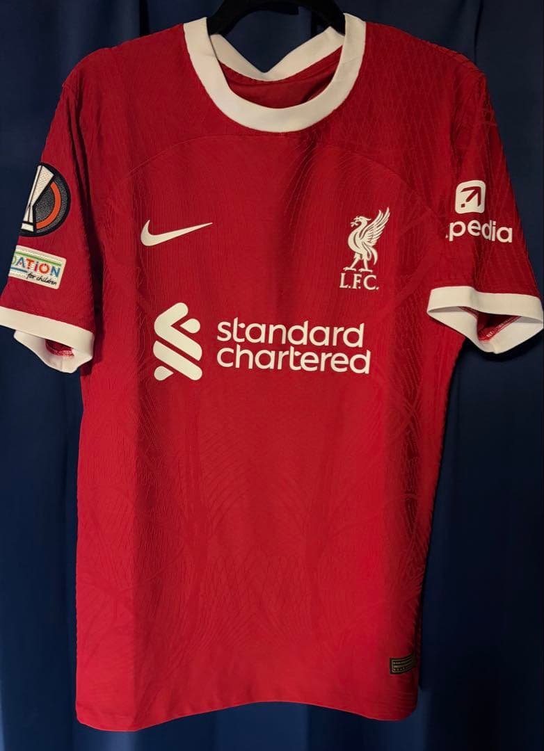 リバプール23/24 UEL仕様 遠藤航 ユニフォーム Lサイズ