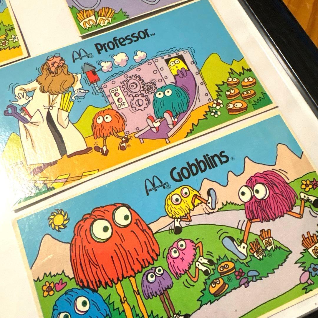 1980年　マクドナルドランド　クッキー　ボックスカード　フルセット　アメトイ