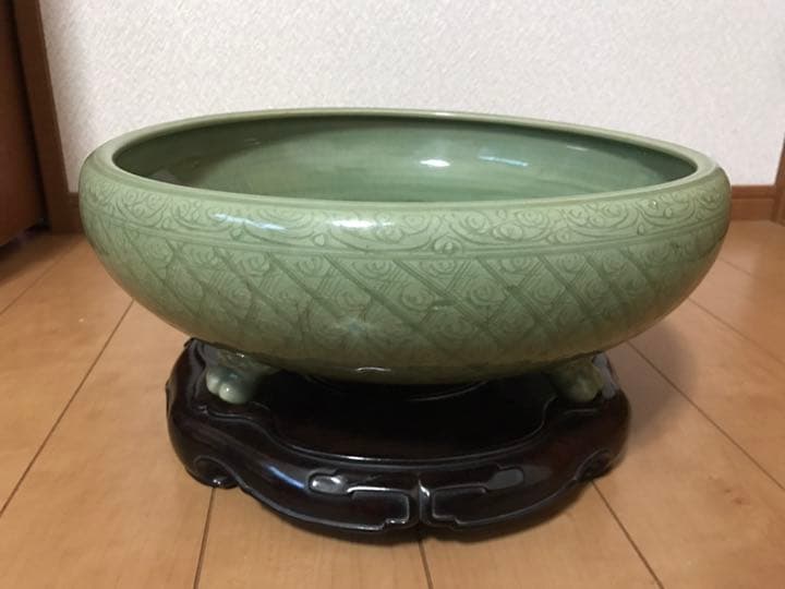中国明時代古美術品　竜泉大香炉　著名コレクター坂本五郎弟子のコレクション