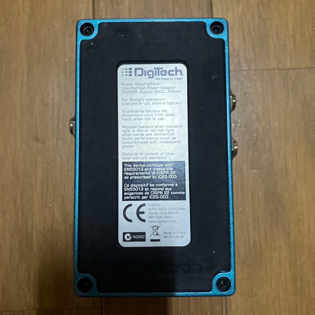 DigiTech DIGIVERB デジタルリバーブ