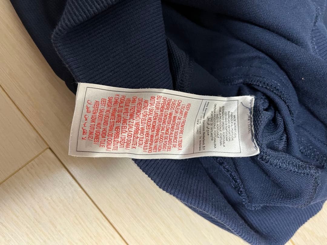 90s Nike プルオーバージャージ M ネイビー