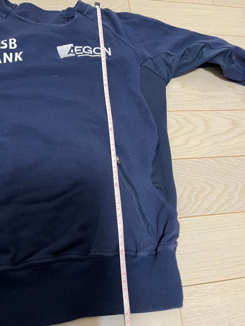 90s Nike プルオーバージャージ M ネイビー