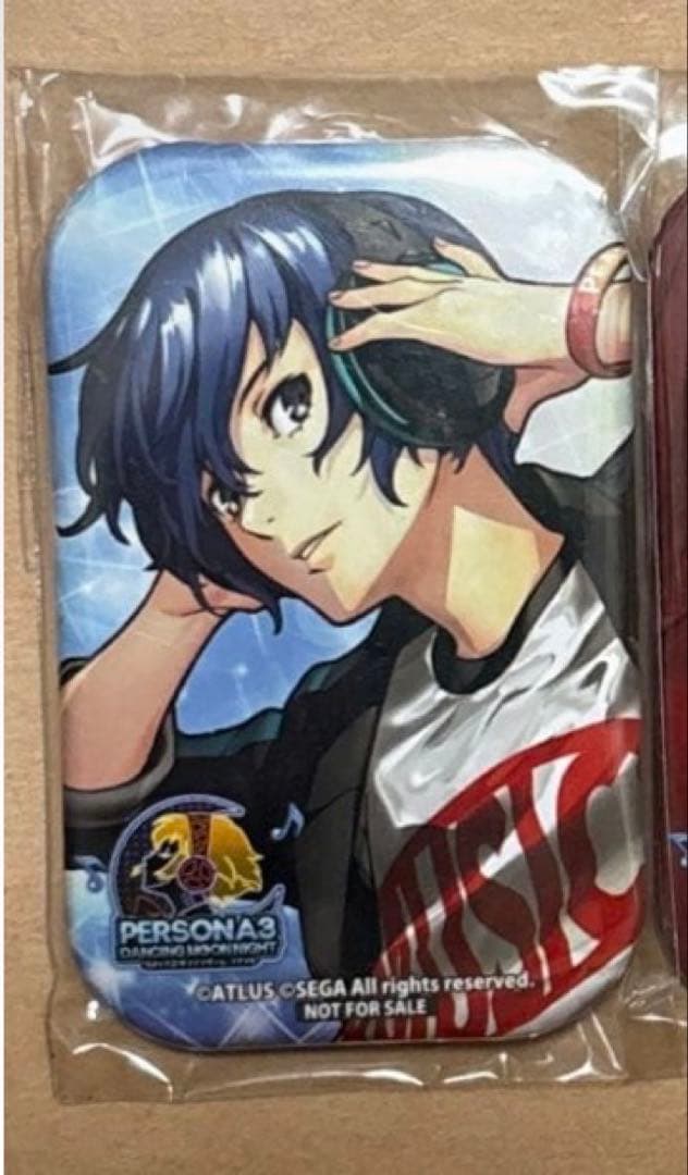 ペルソナ3 P3D 購入特典 結城理　缶バッジ　レア