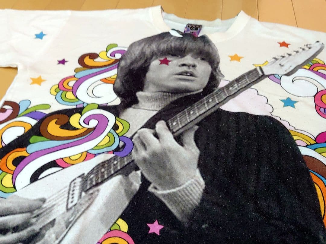 ☆ブライアンジョーンズ Tシャツ ローリングストーンズ☆サイケ